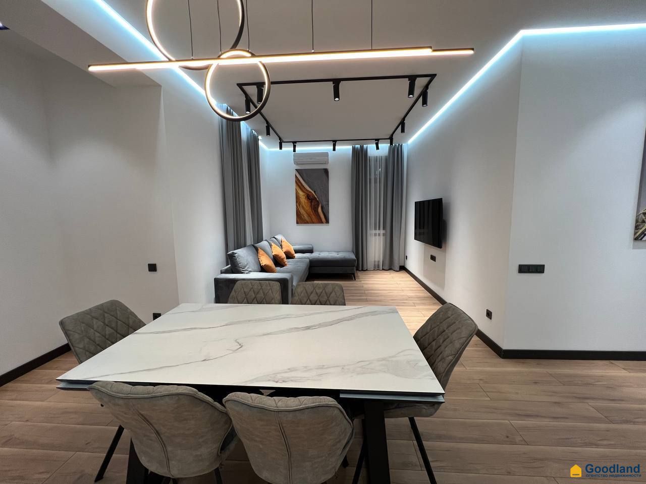 Kvartira 2 xonalar 68 m² Toshkentda